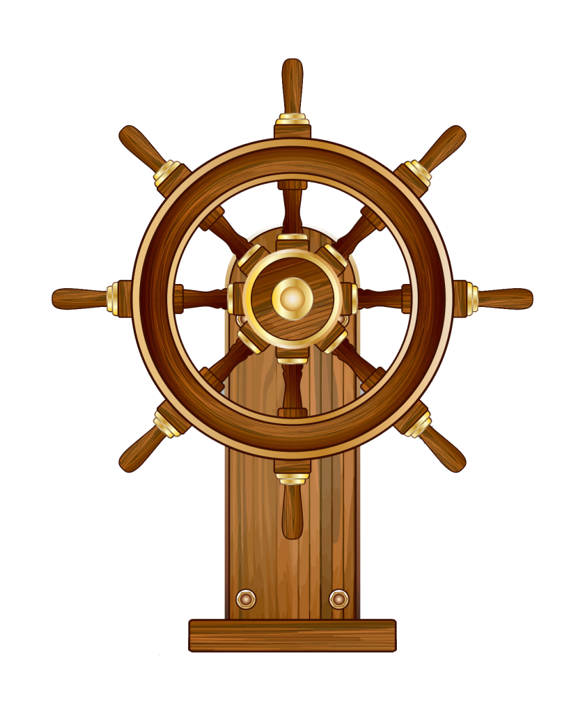 Ship-Steering-Wheel Transparent ship steering wheel
