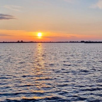 Zonsondergang Alkmaardermeer