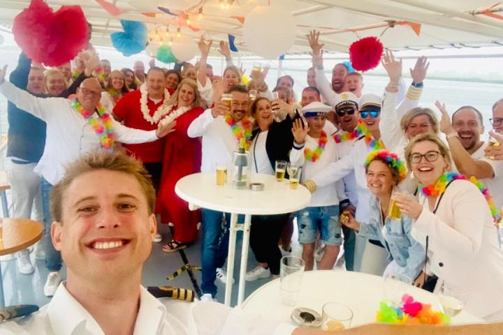 Verjaardag aan boord