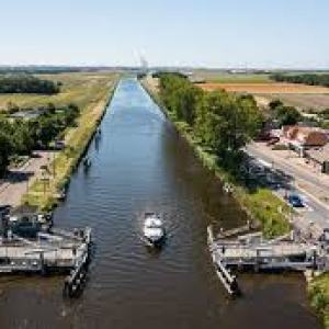 a bridge over a body of water